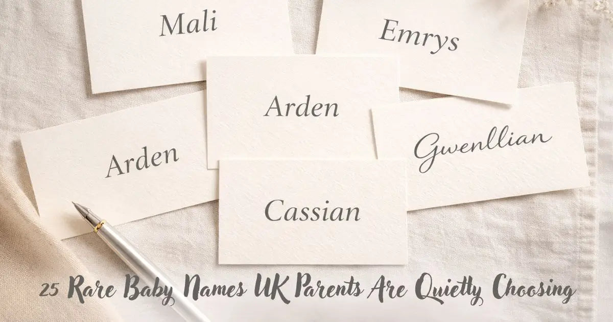 25 Rare Baby Names UK Parents Are Quietly Choosing
