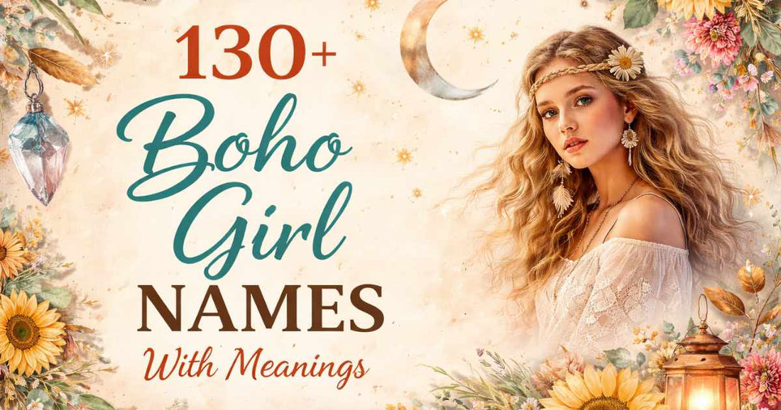 Boho Girl Names With Meanings