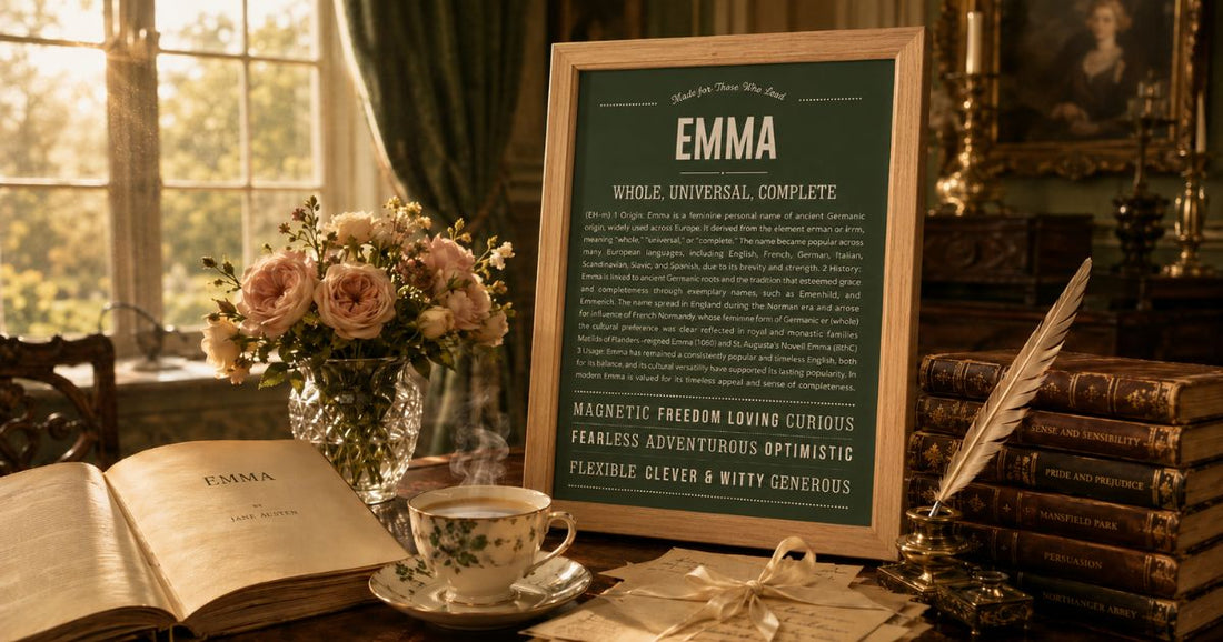 Emma Name Meaning, Origin & History