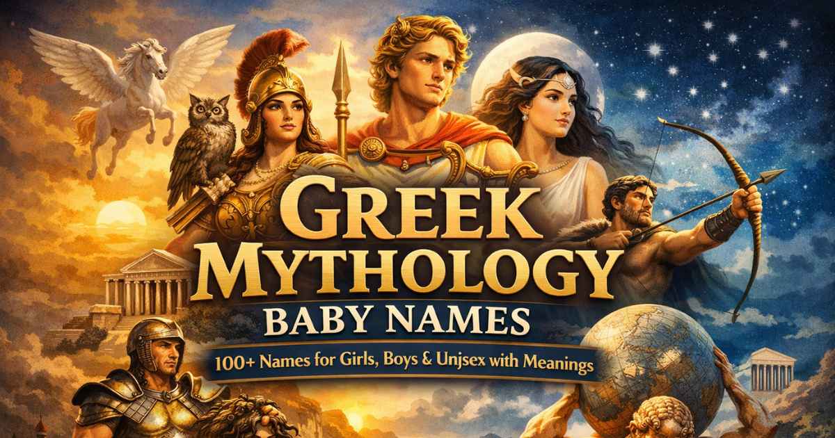 Greek Mythology Baby Names