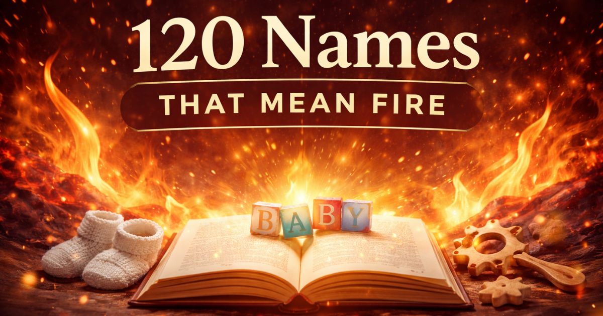 Names That Mean Fire